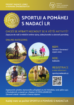 Sportuj a pomáhej s Nadací LR